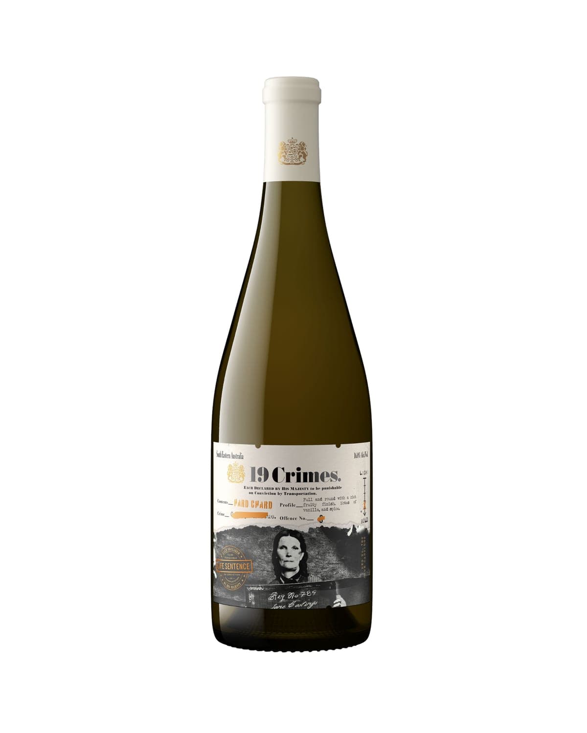 19 Crimes Hard Chard White NV | 750ml
