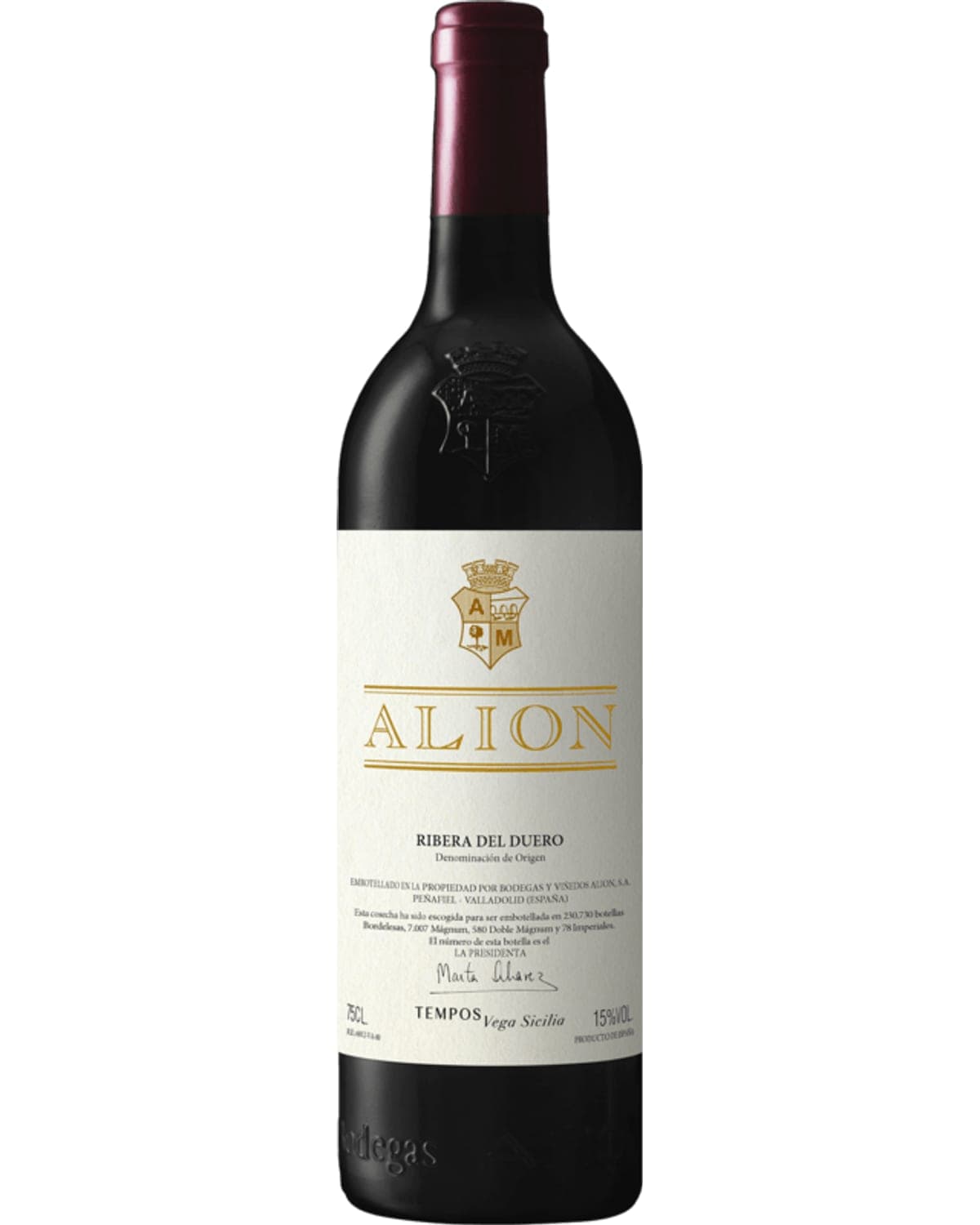 Alion Ribera Del Duero (2021) — bottle