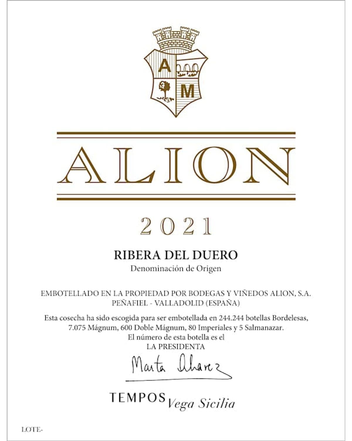 Alion Ribera Del Duero (2021)