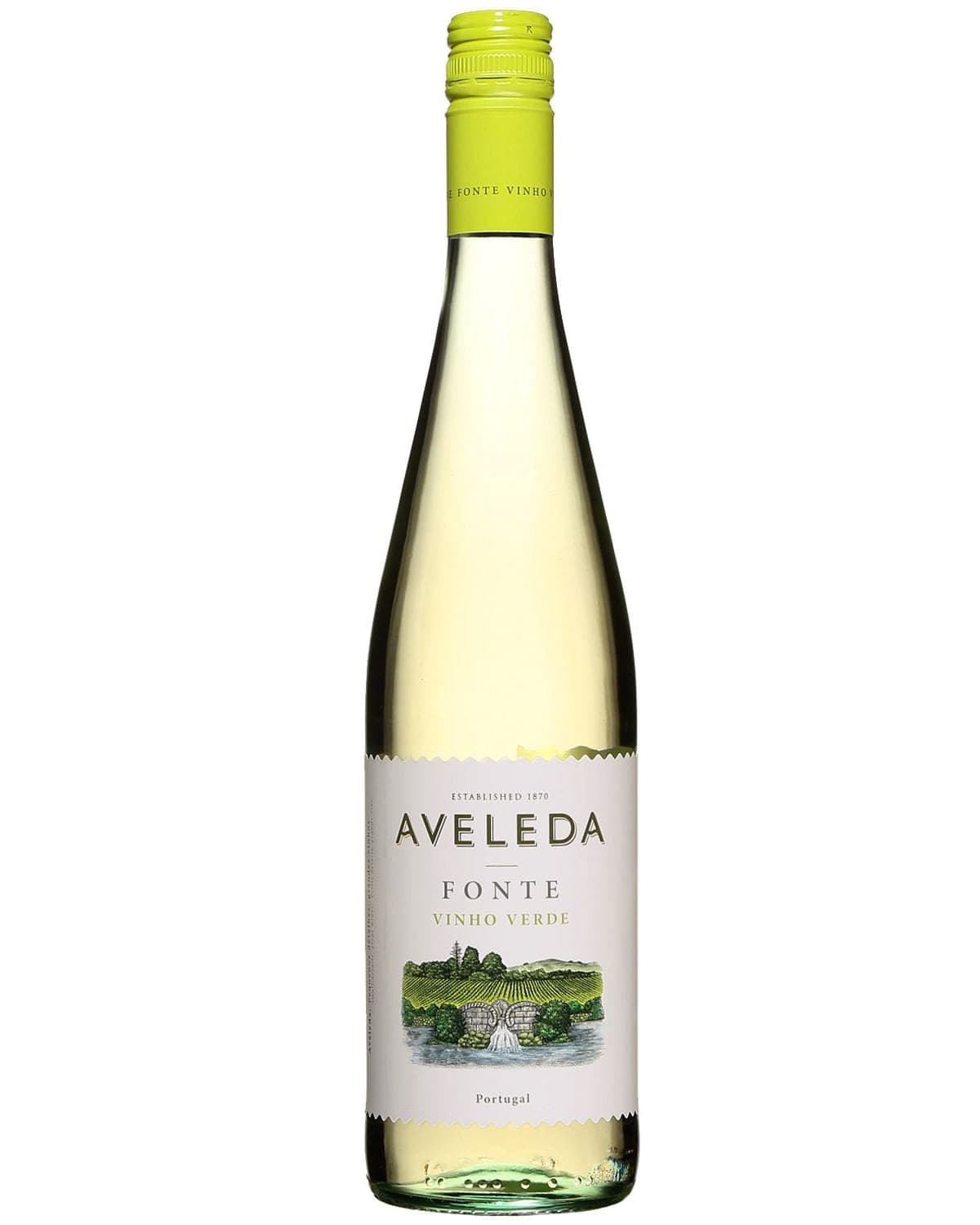 Aveleda Vinho Verde Fonte 2023  Front Bottle Shot