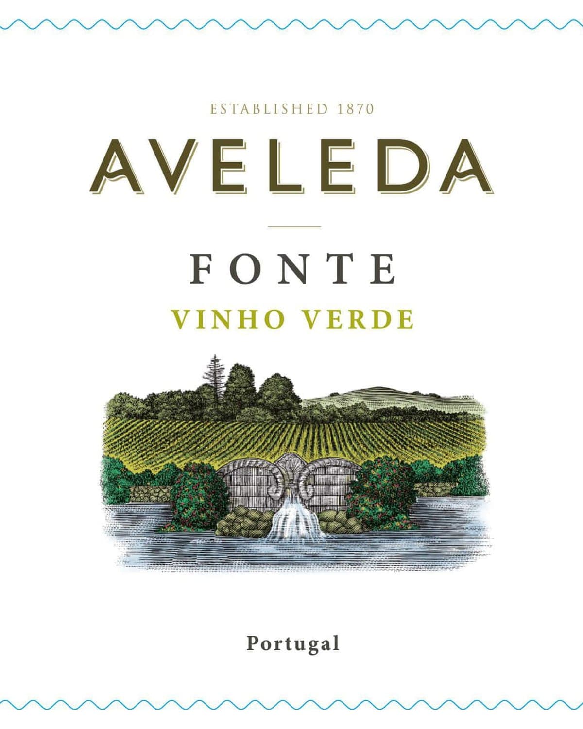 Aveleda Vinho Verde Fonte 2023  Front Label