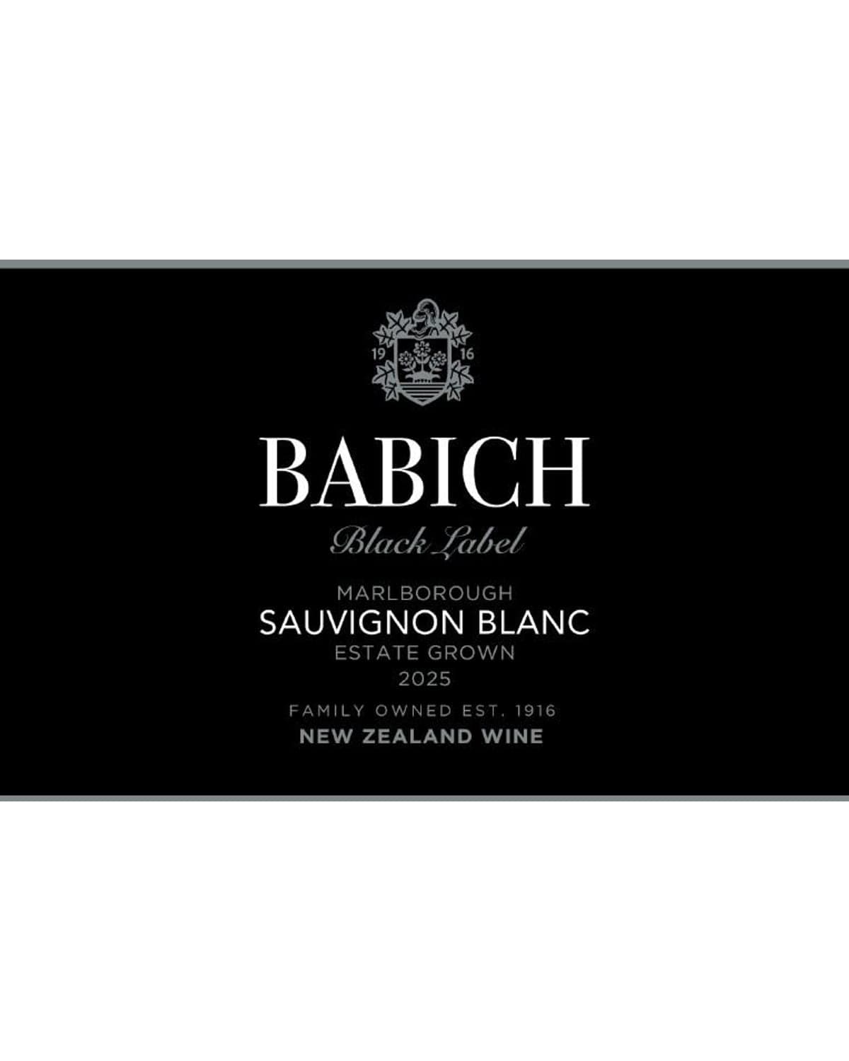 Babich Black Label Sauvignon Blanc (2025)