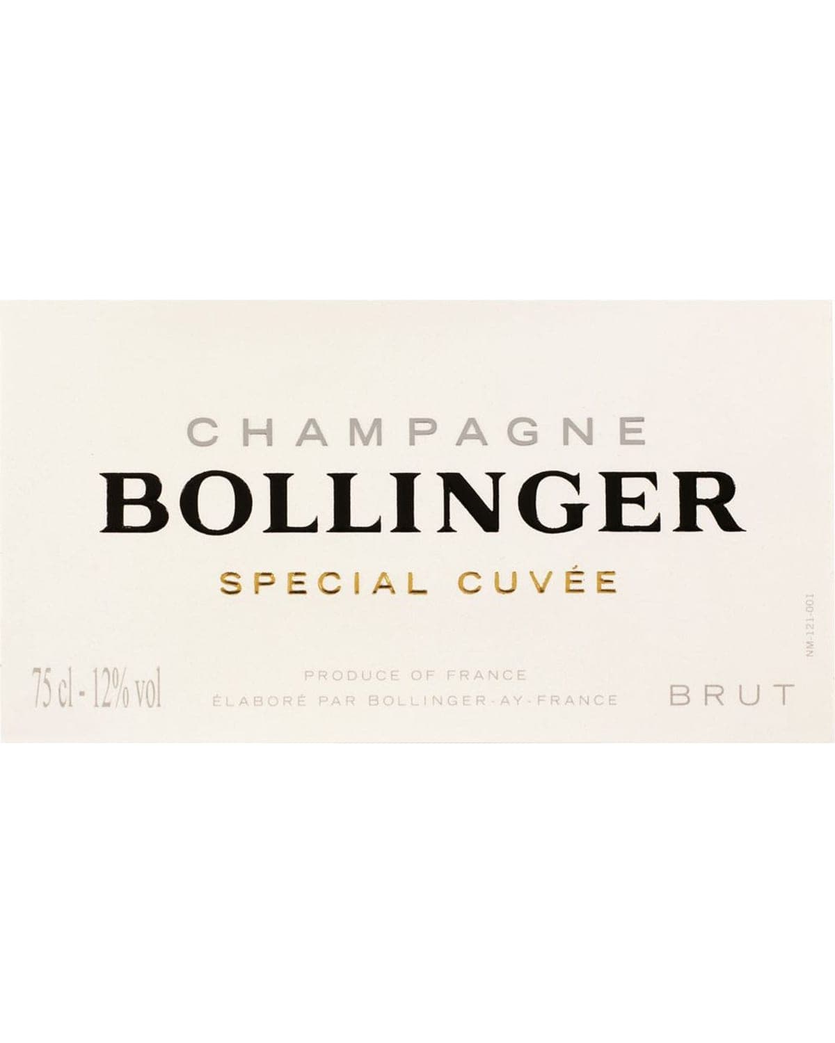 Bollinger Special Cuvee Brut (NV) — bottle