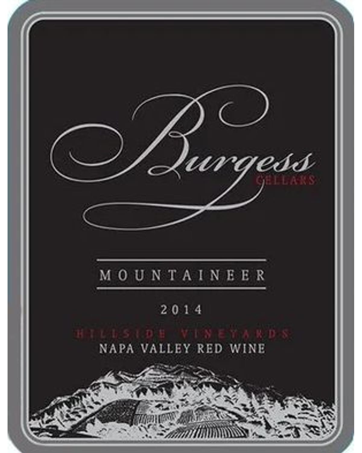 Burgess Mountaineer Red Blend (2014)