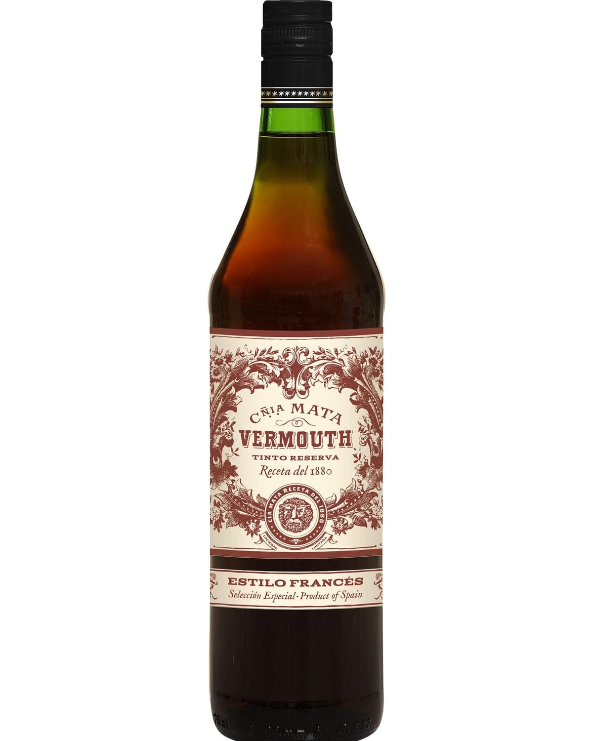 Mata Vermouth Tinto  Front Bottle Shot