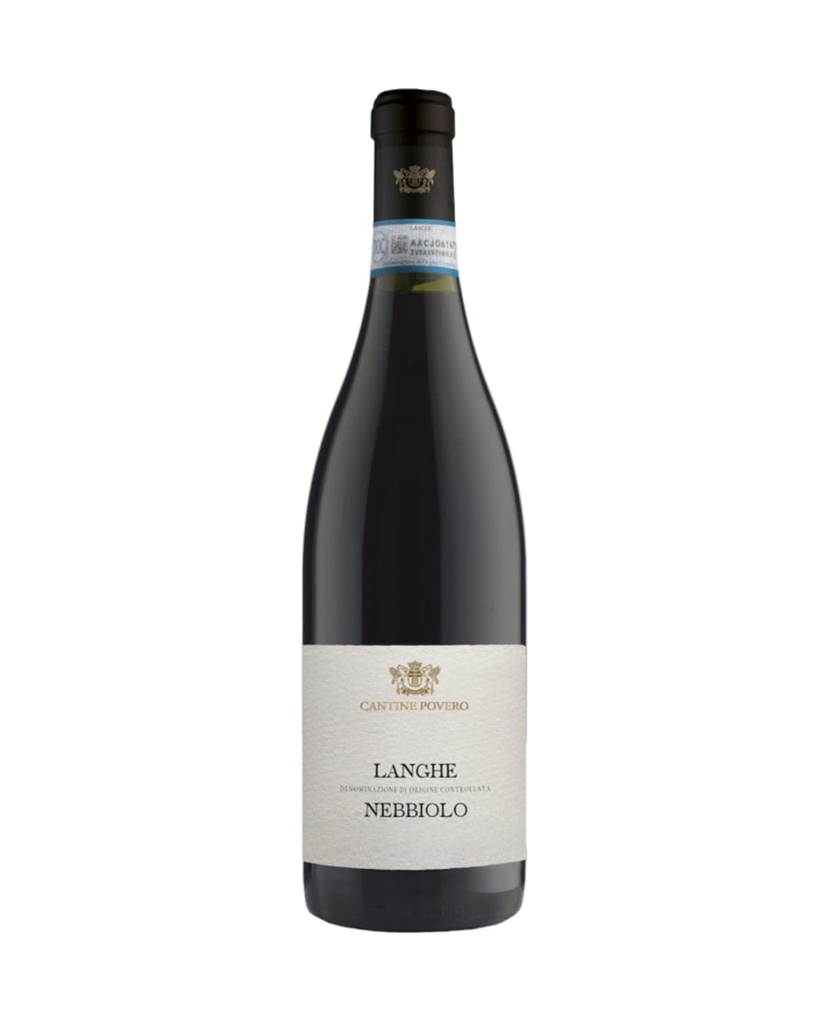 Cantine Povero Langhe Nebbiolo (2022) — bottle