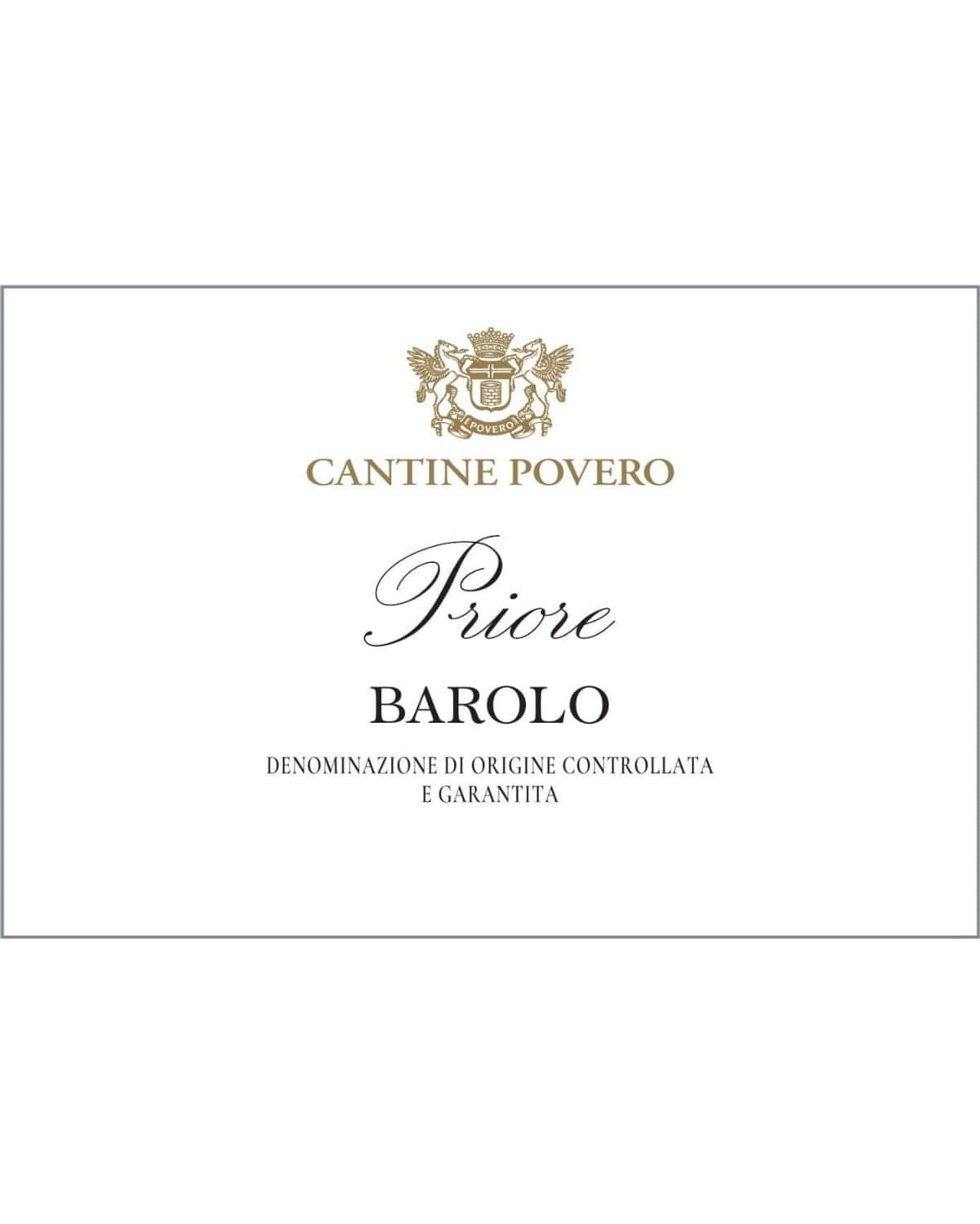 Cantine Povero Priore Barolo (2021)