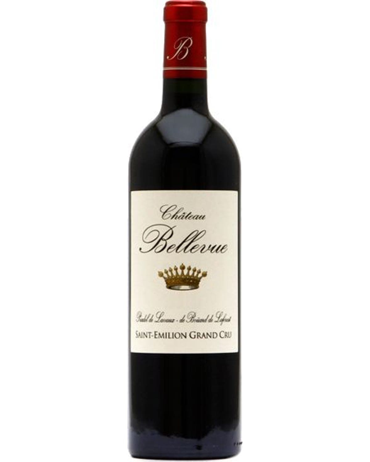 Chateau Bellevue  2018  Front Bottle Shot