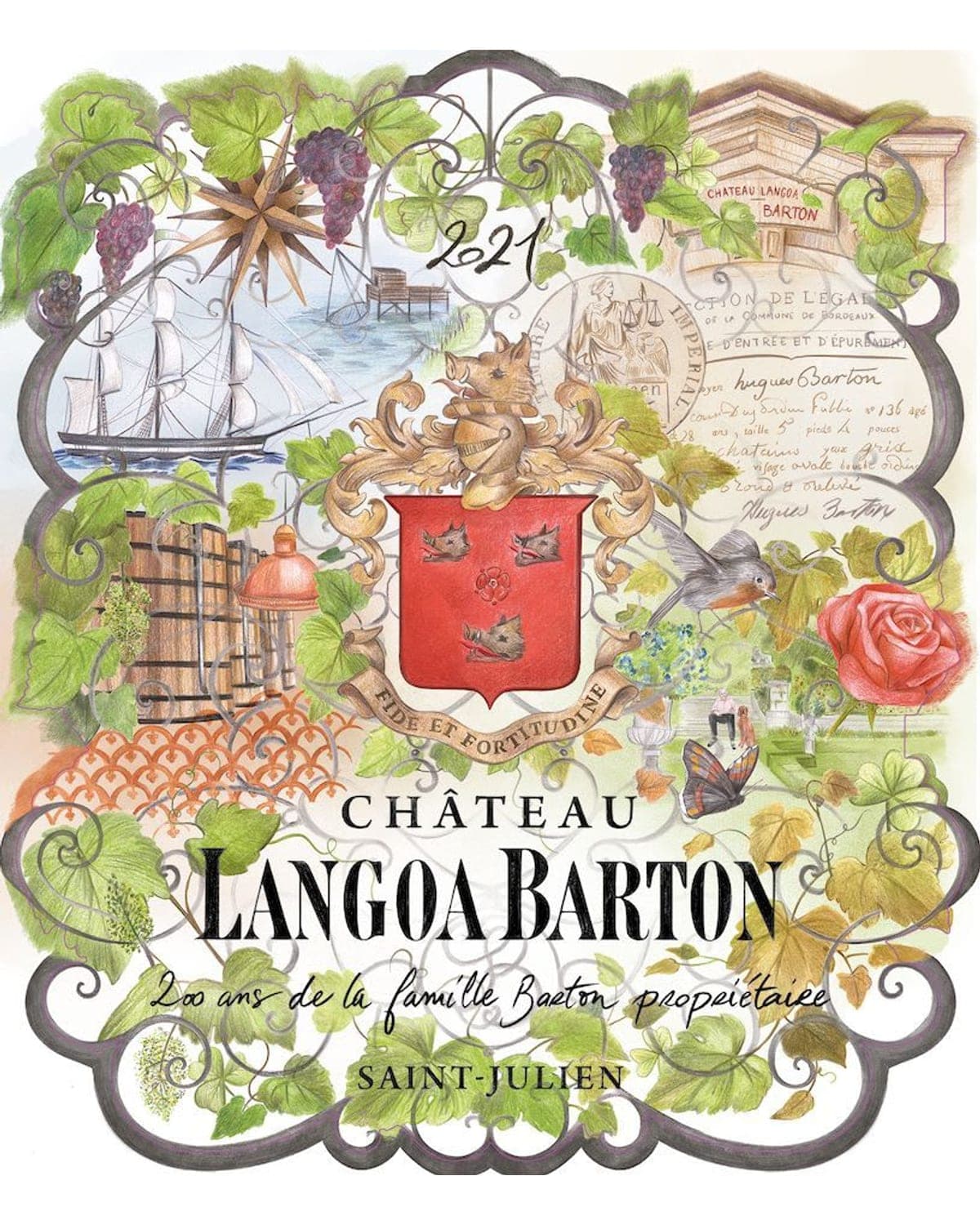 Château Langoa Barton Saint-Julien (2021)