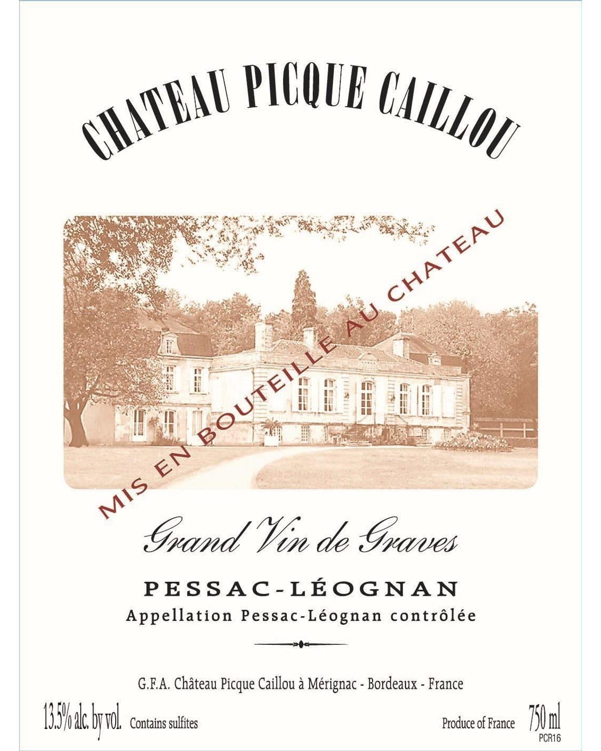 Château Picque Caillou Rouge (2021)