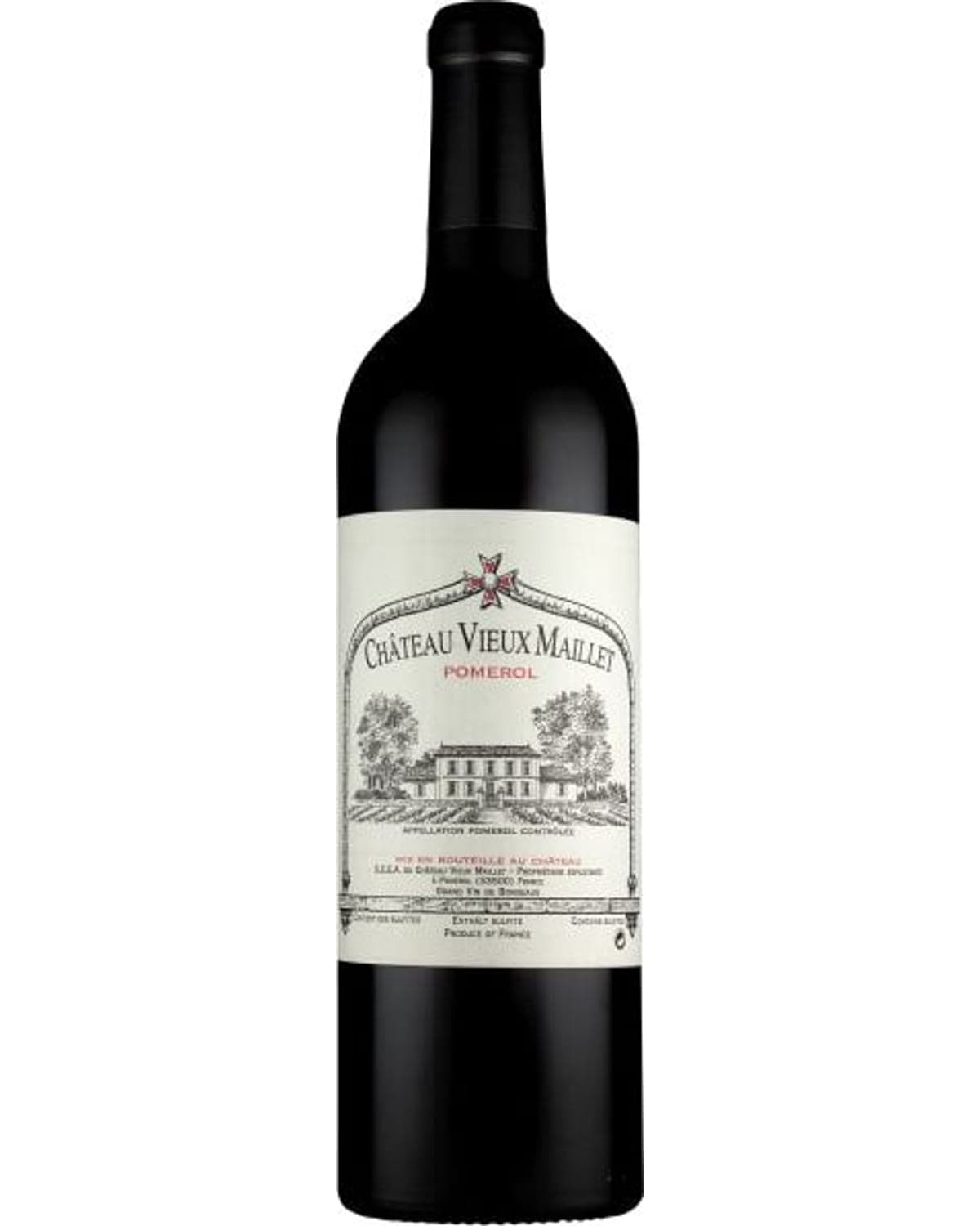 Chateau Vieux Maillet Pomerol (2019) — bottle