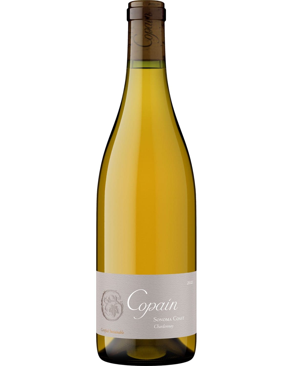 Copain Sonoma Coast Chardonnay (2021) — bottle
