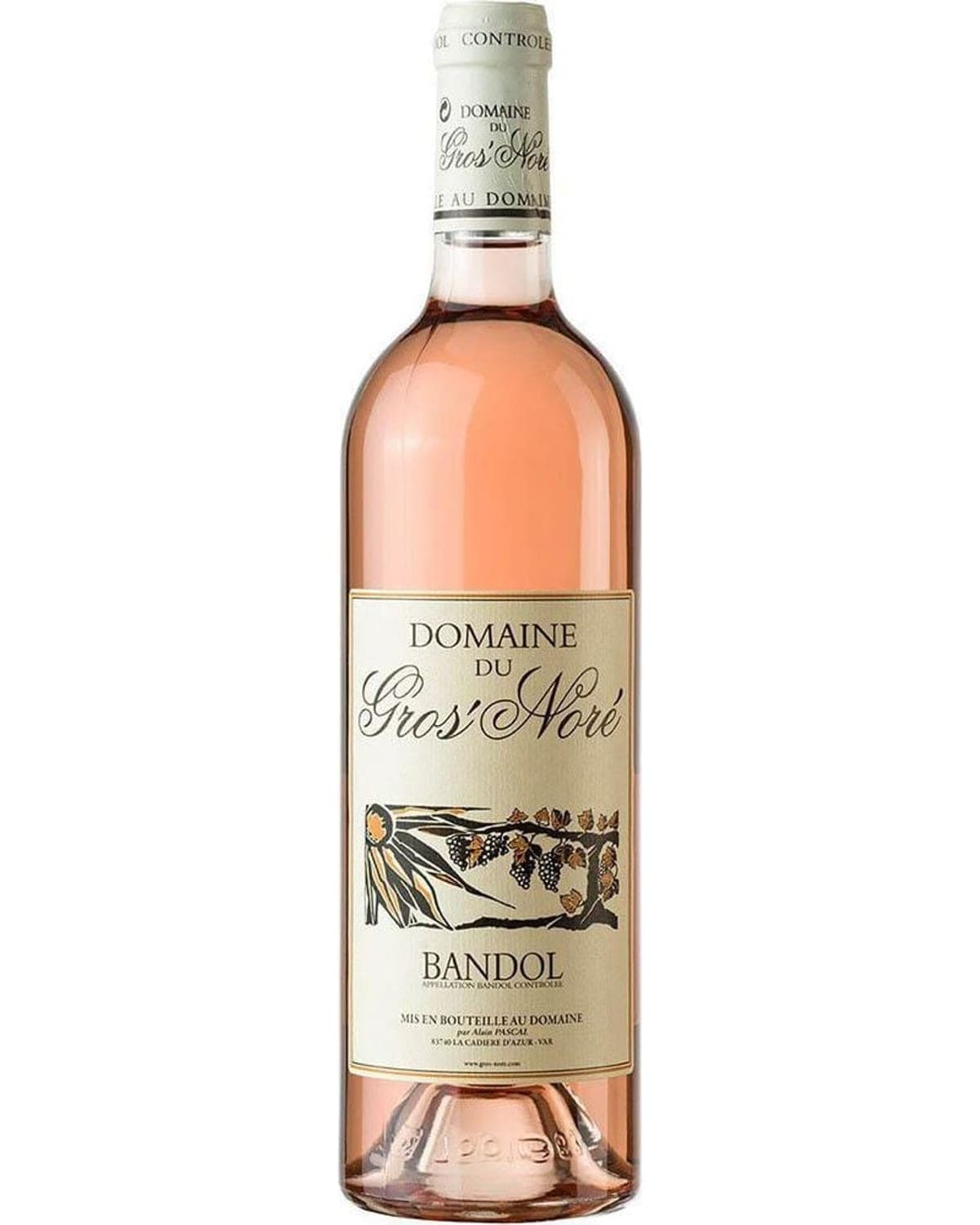 Domaine du Gros 'Noré Bandol Rosé (2024) — bottle