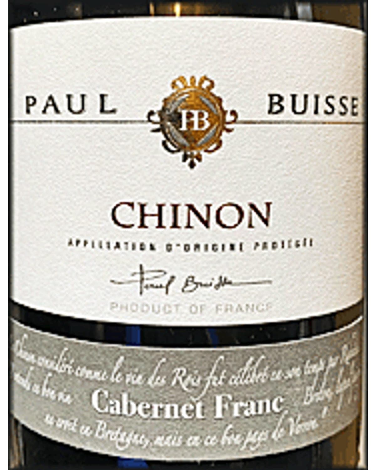 Domaine Paul Buisse Chinon (2024)
