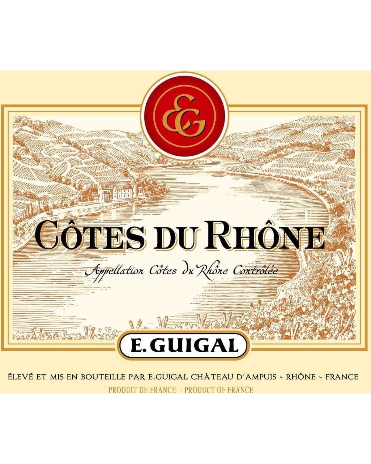 E. Guigal Côtes du Rhône Blanc (2024) — bottle