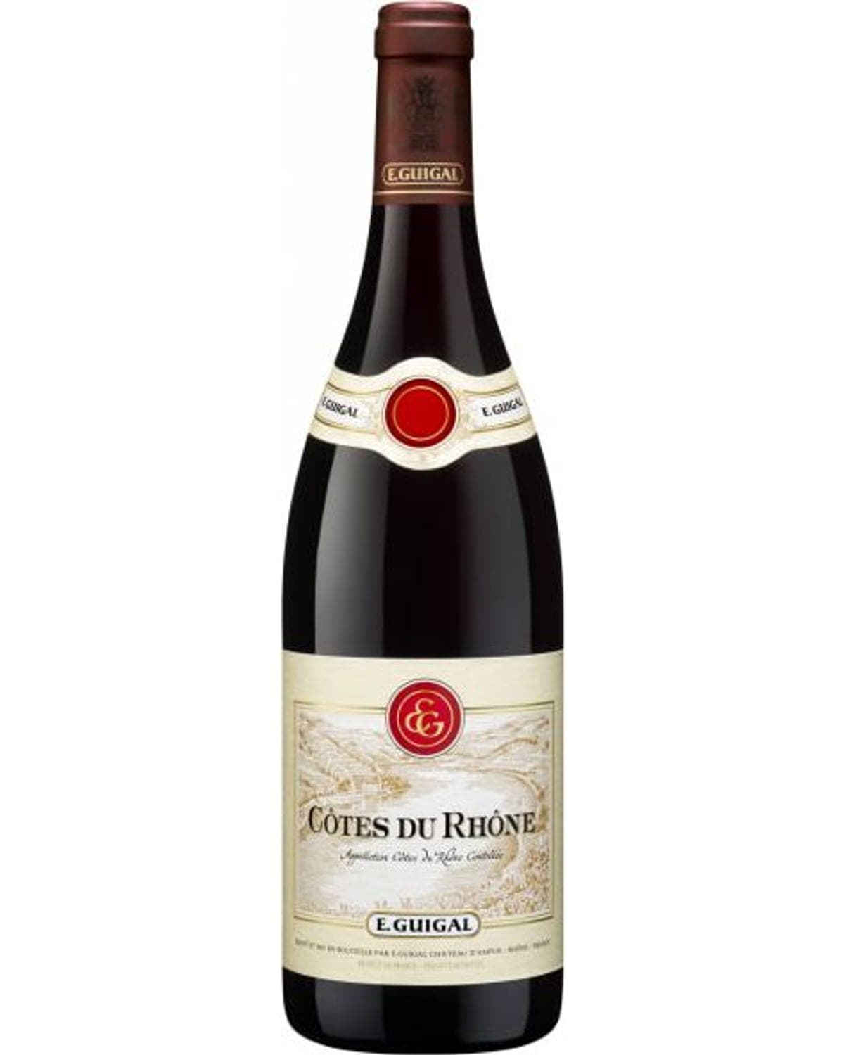 E. Guigal Côtes du Rhône Rouge (2019) — bottle