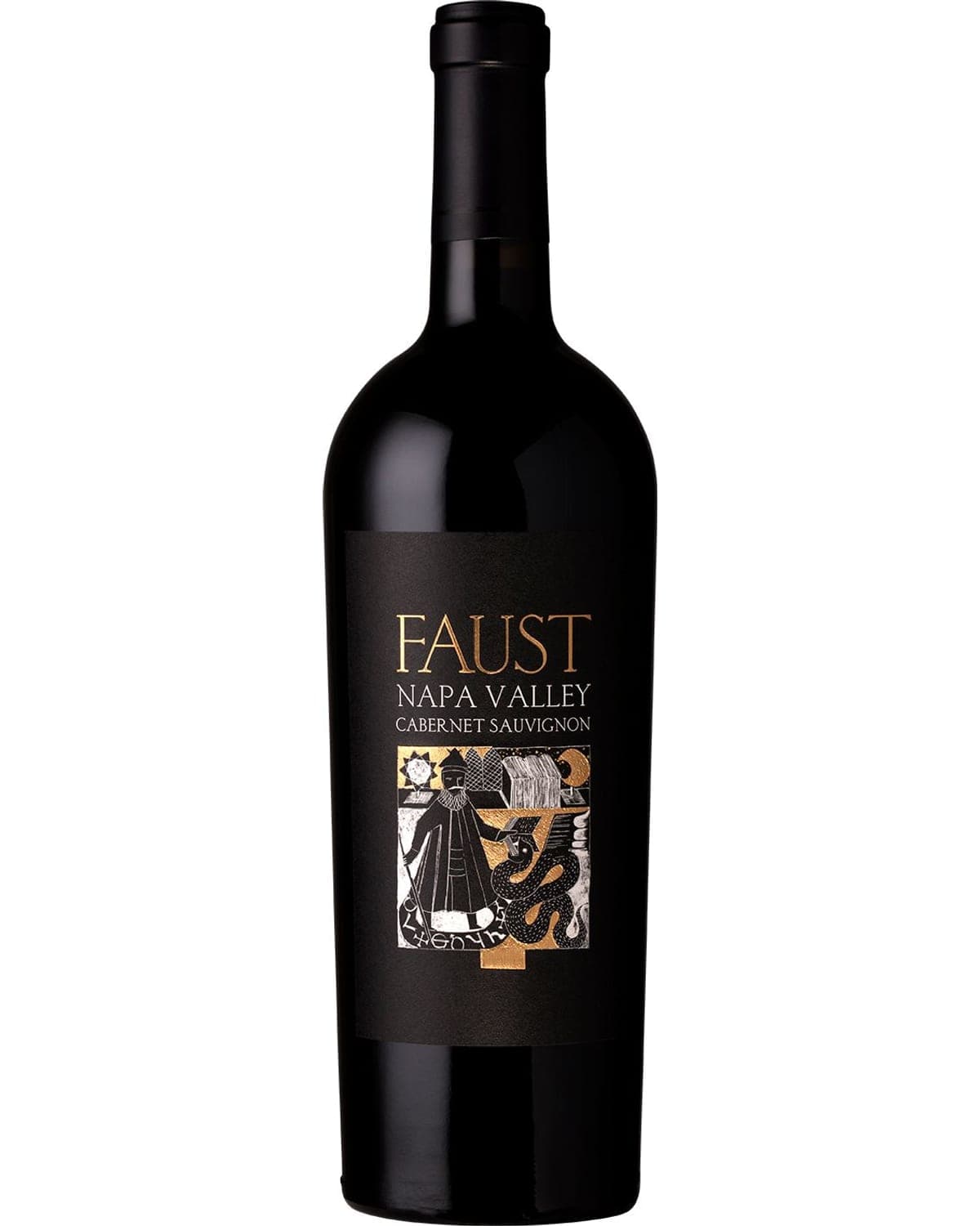 Faust Cabernet Sauvignon 2021  Front Bottle Shot