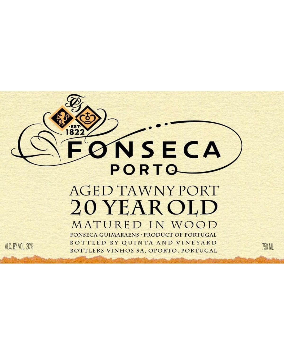 Fonseca 20 Year Old Tawny Port (NV) — bottle