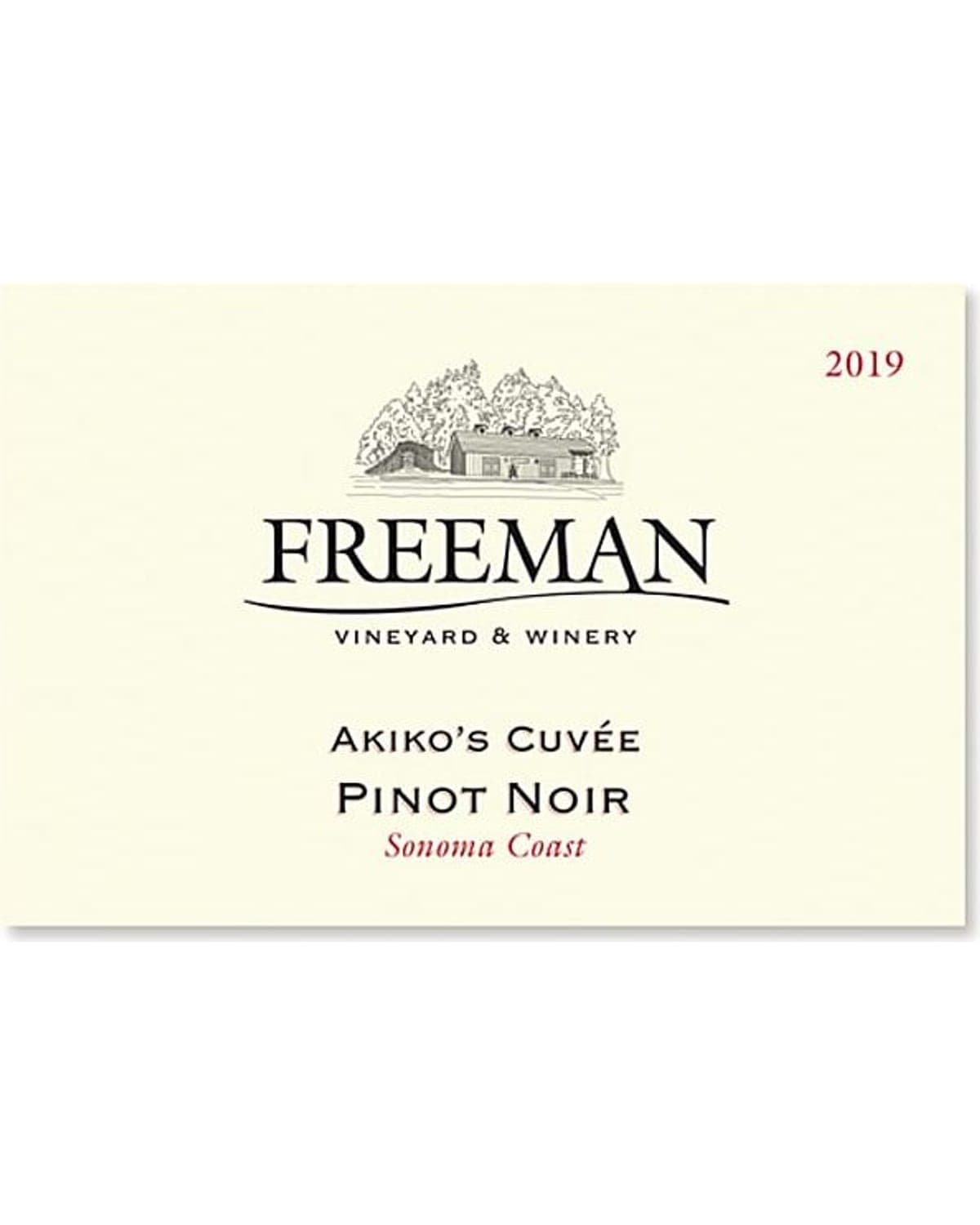 Freeman Akiko's Cuvée Pinot Noir (2019)