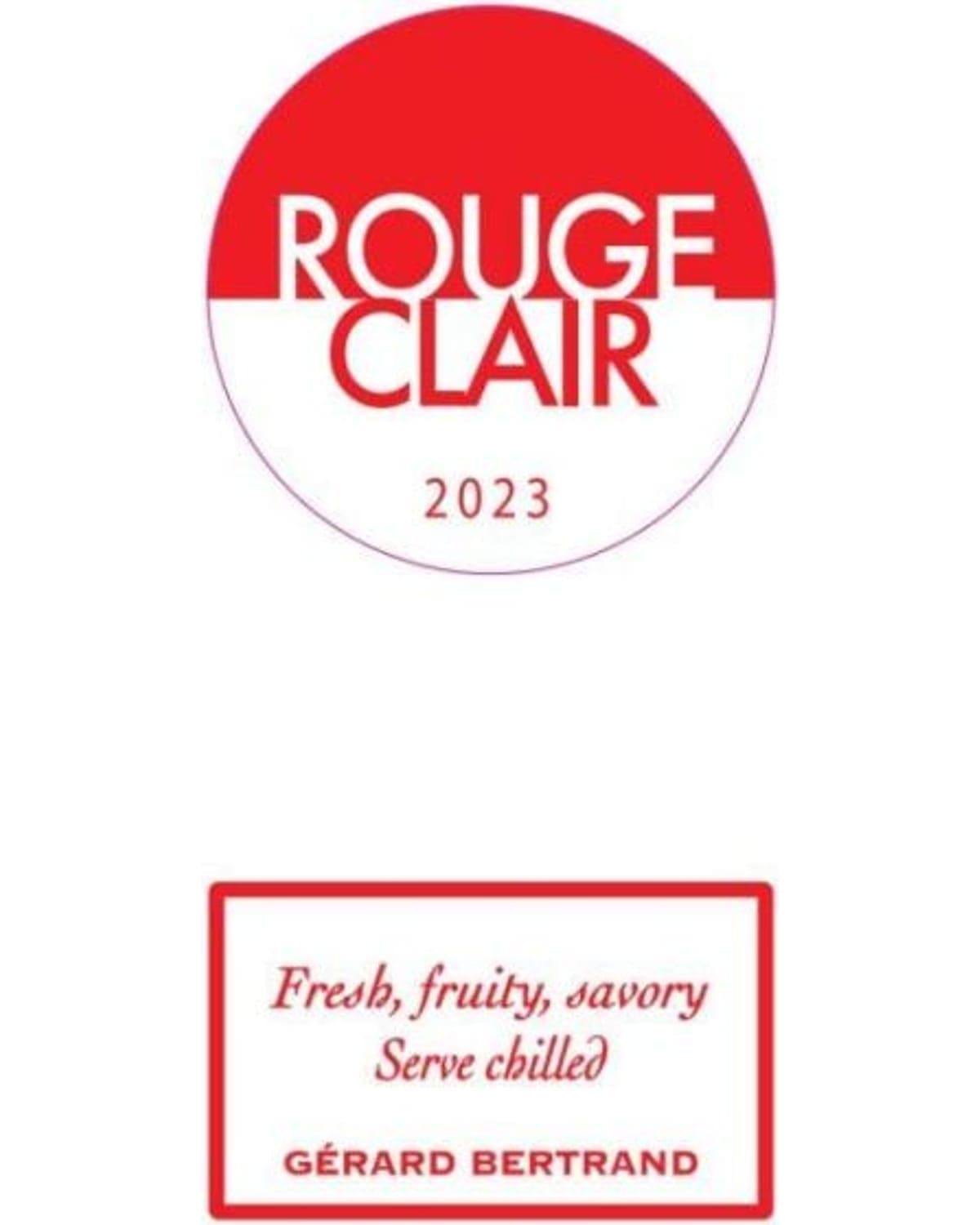 Gerard Bertrand Rouge Clair (2023)