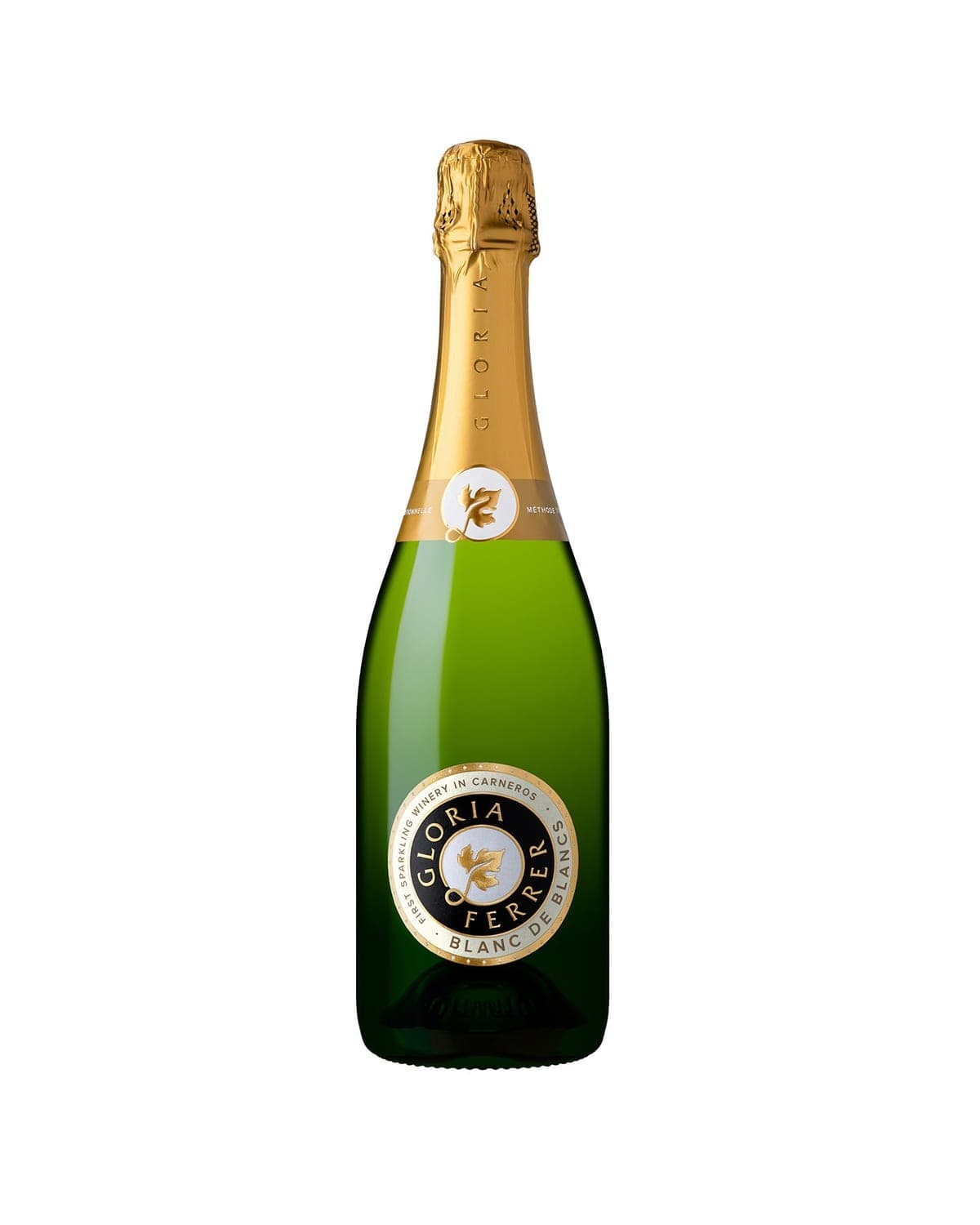 Gloria Ferrer Blanc de Blancs (NV) — bottle