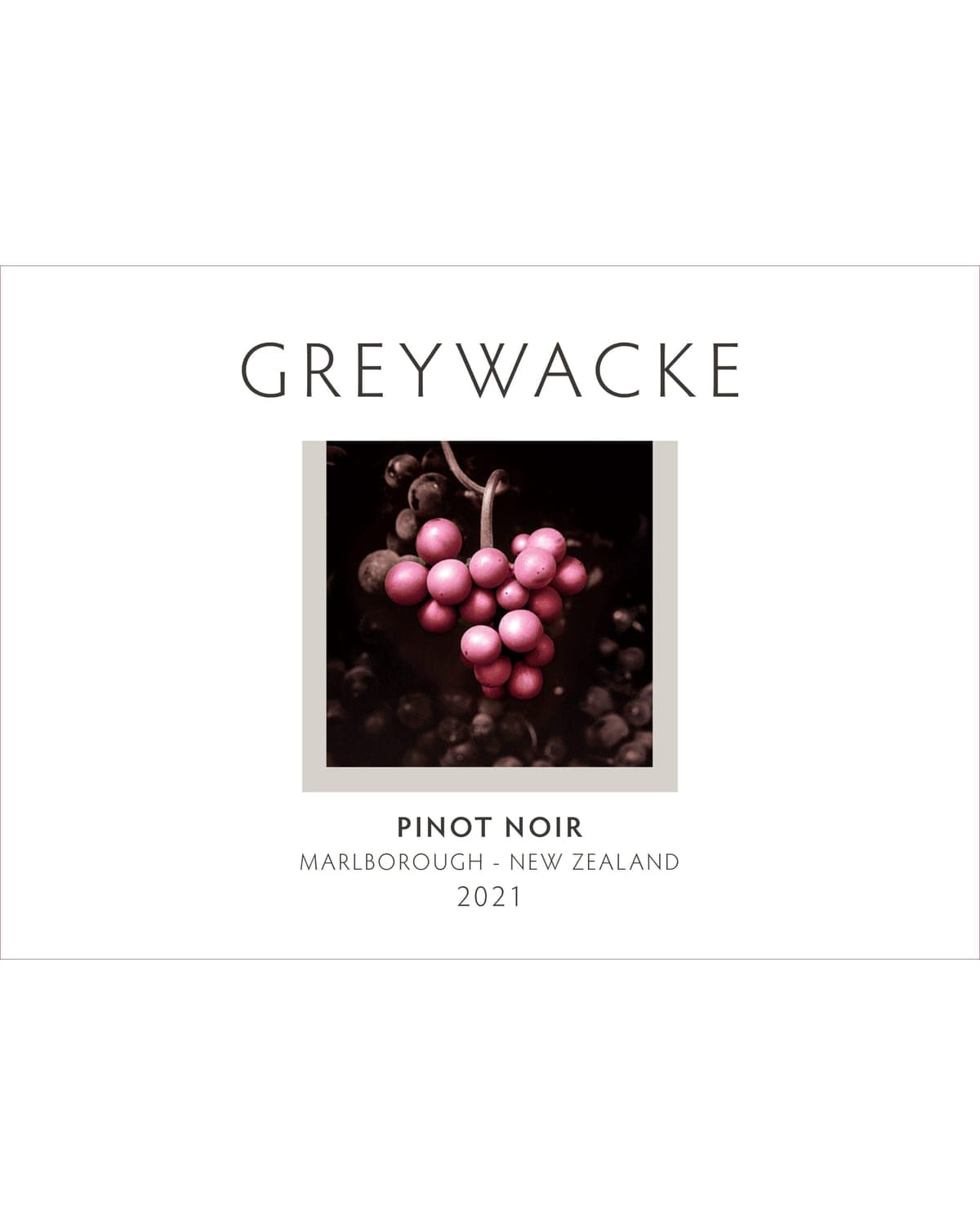 Greywacke Marlborough Pinot Noir 2021  Front Label