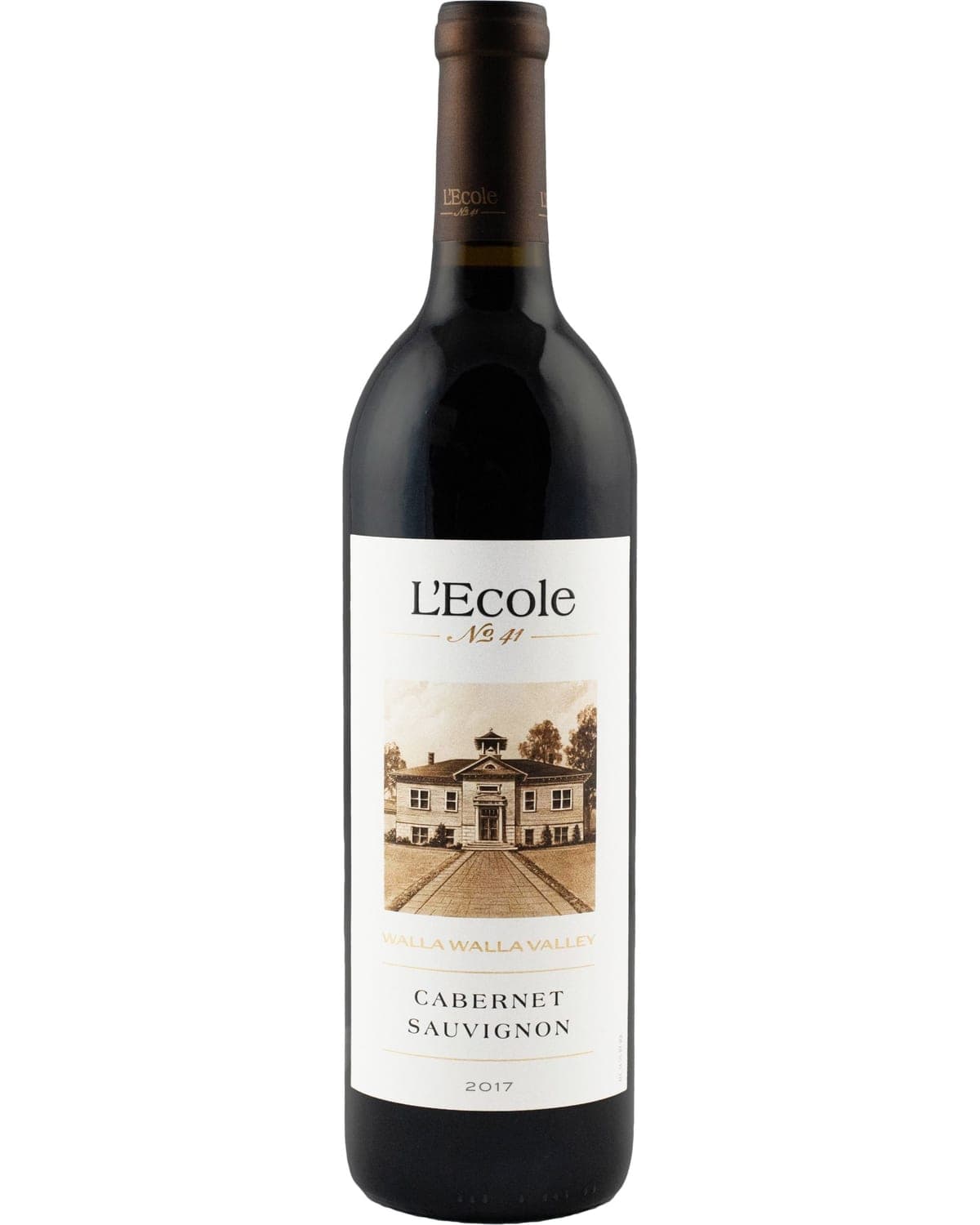 L'Ecole 41 Walla Walla Valley Cabernet Sauvignon 2017  Front Bottle Shot