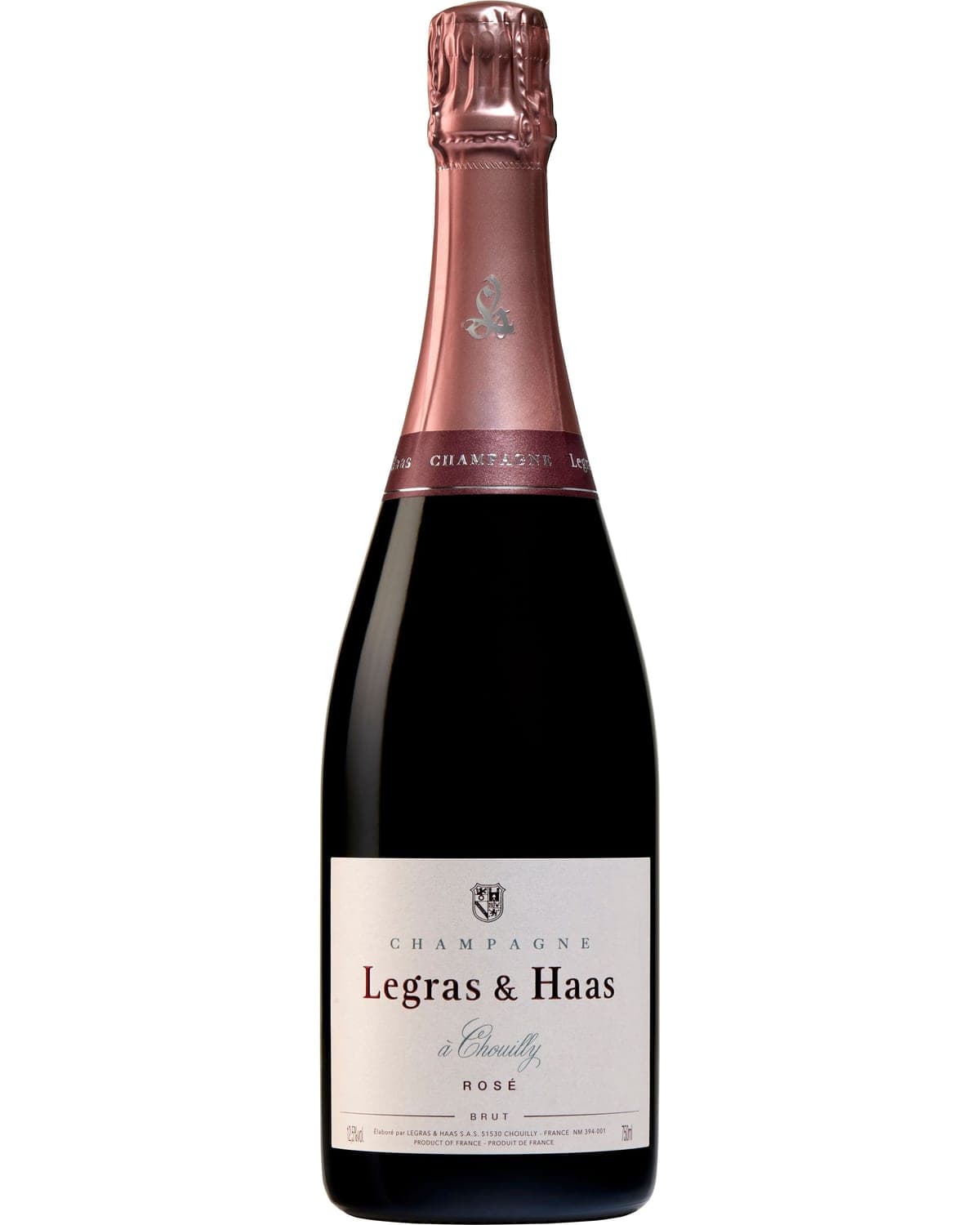Legras & Haas Champagne Rosé Brut — bottle
