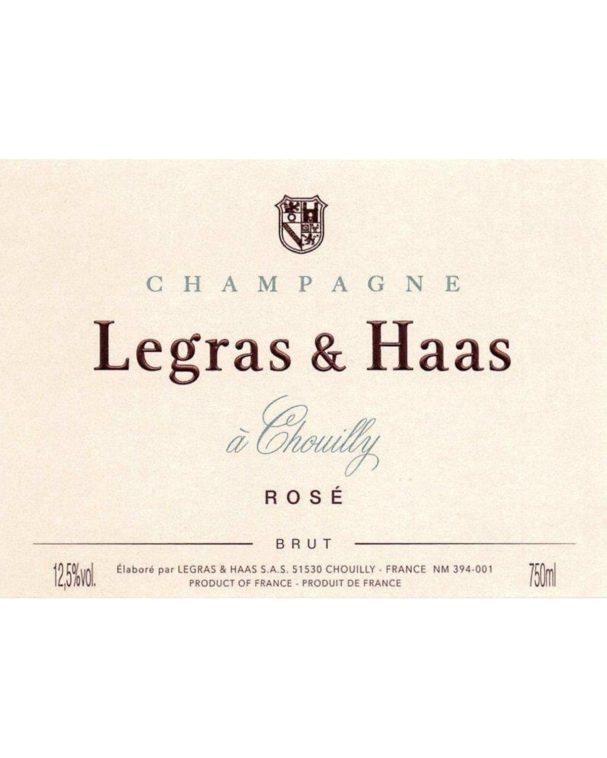 Legras & Haas Champagne Rosé Brut