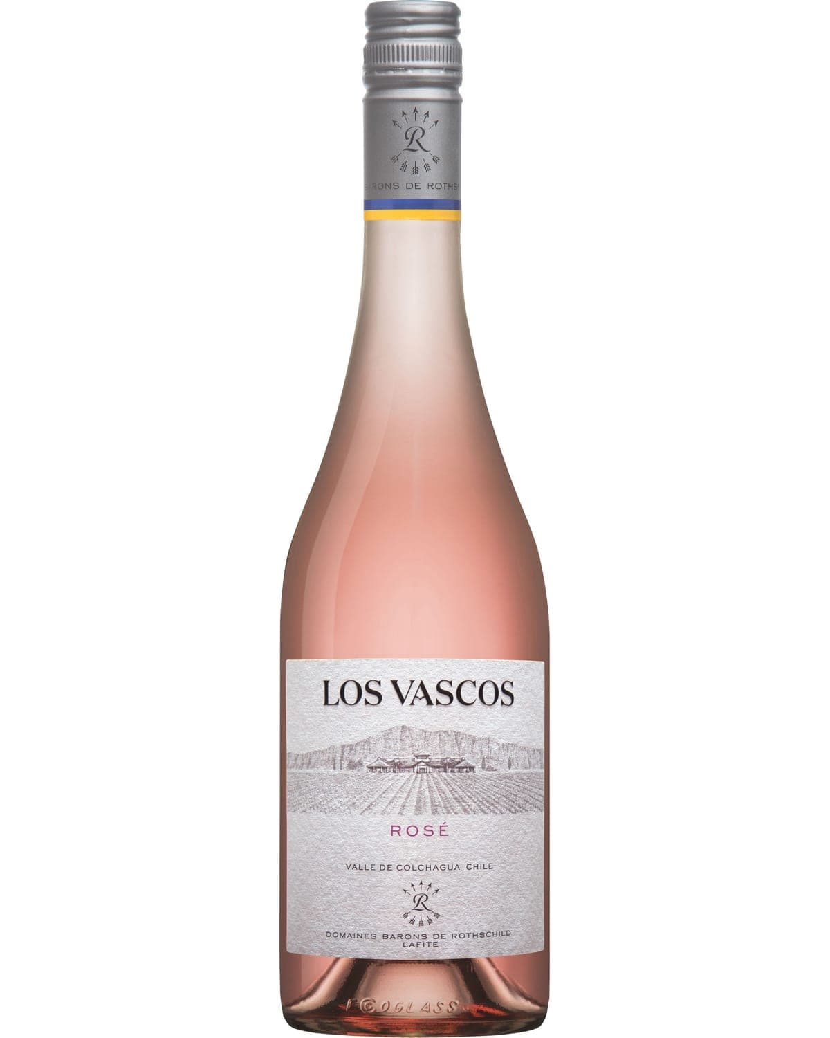 Los Vascos Rose 2022  Front Bottle Shot