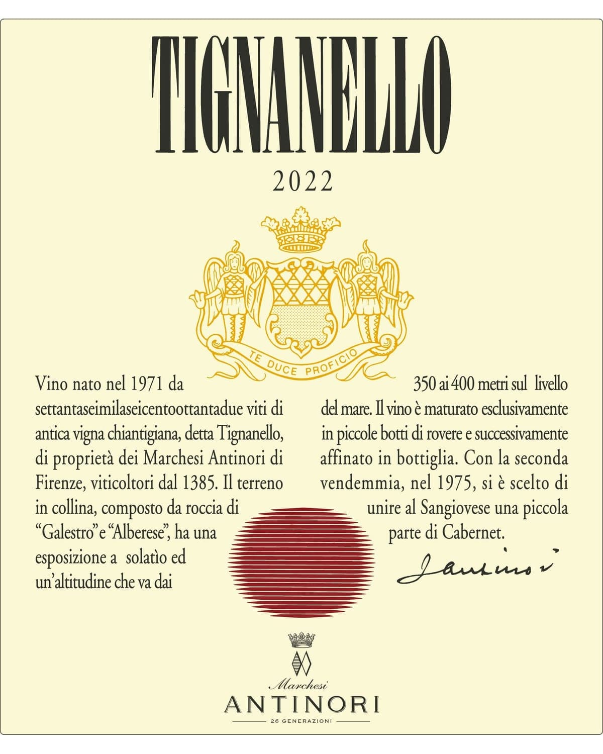 Marchesi Antinori Tignanello (2022)