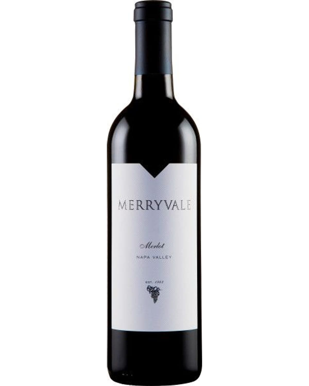 Merryvale Merlot 2019  Front Bottle Shot