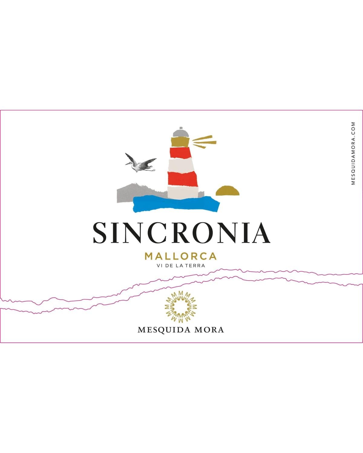 Mesquida Mora Sincronia Negra (2023) — bottle