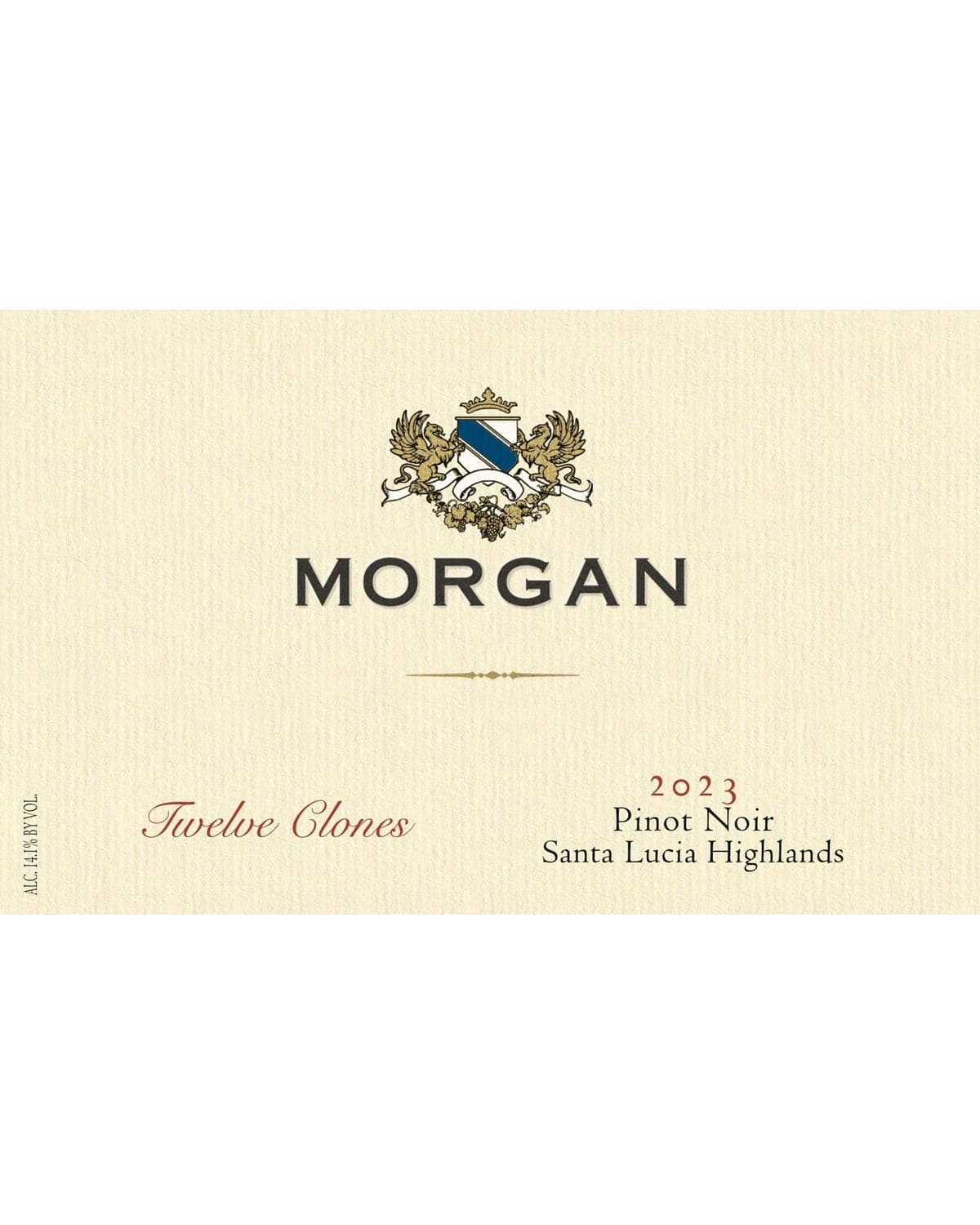 Morgan Twelve Clones Pinot Noir (2023) — bottle