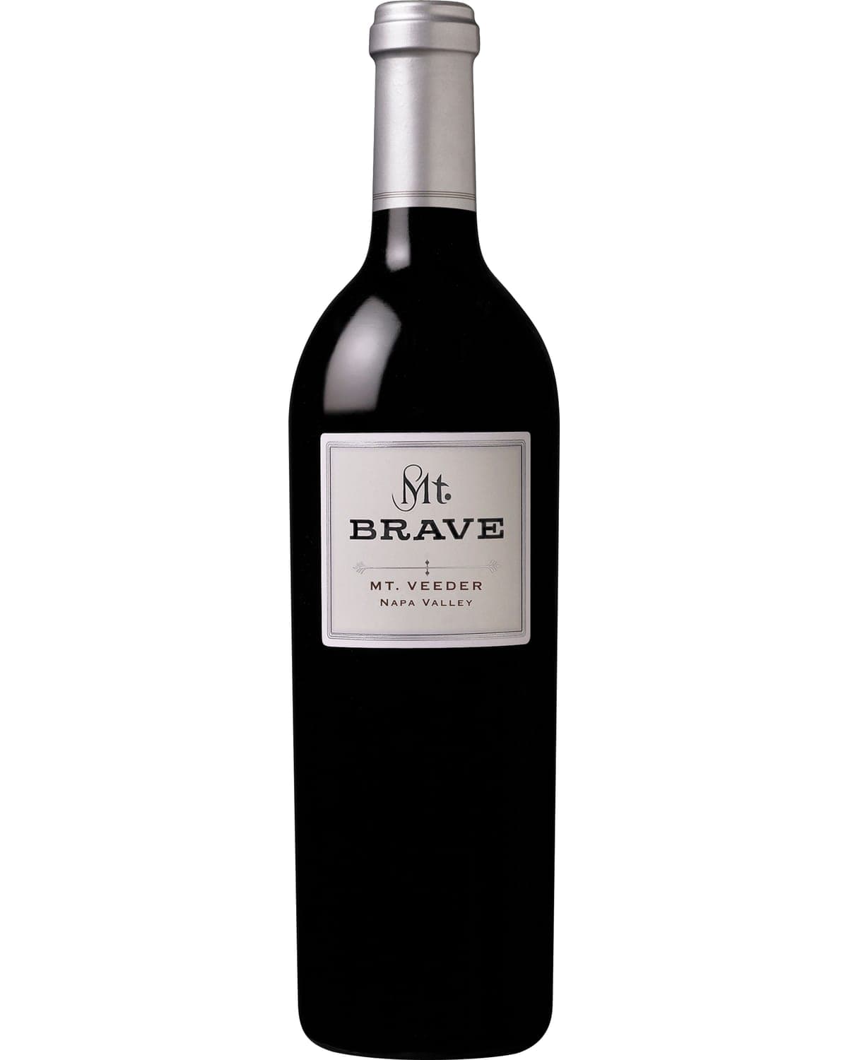Mt. Brave Merlot 2018  Front Bottle Shot