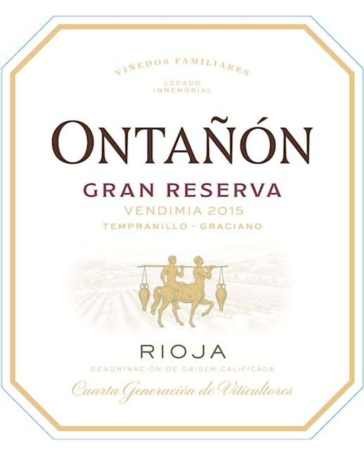 Ontañón Gran Reserva (2015) — bottle