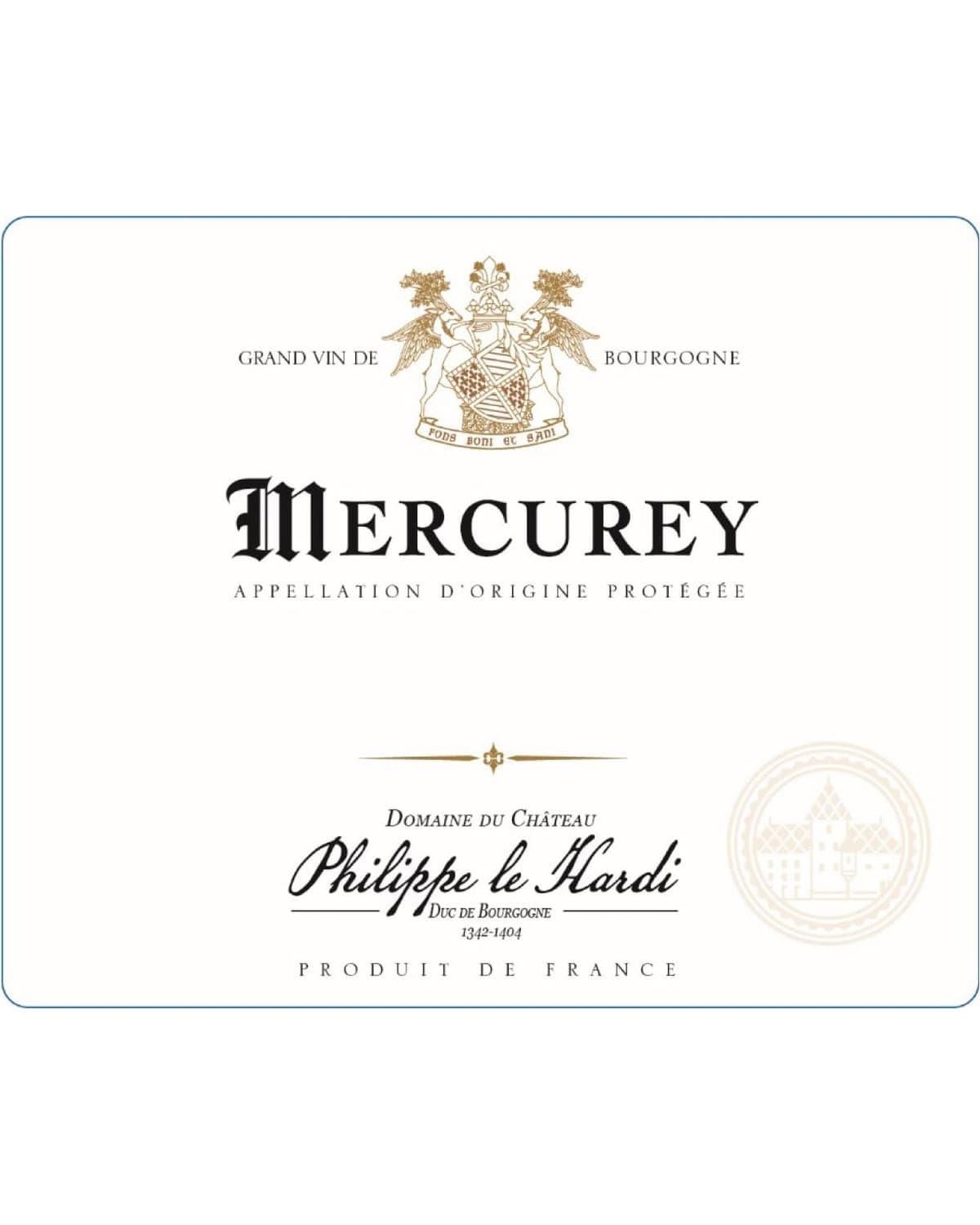 Philippe le Hardi Mercurey Blanc White 2022 | 750ml