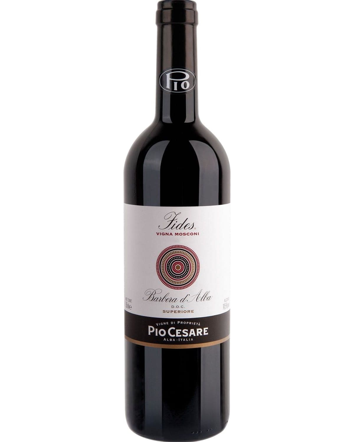 Pio Cesare Fides Barbera d'Alba 2020  Front Bottle Shot