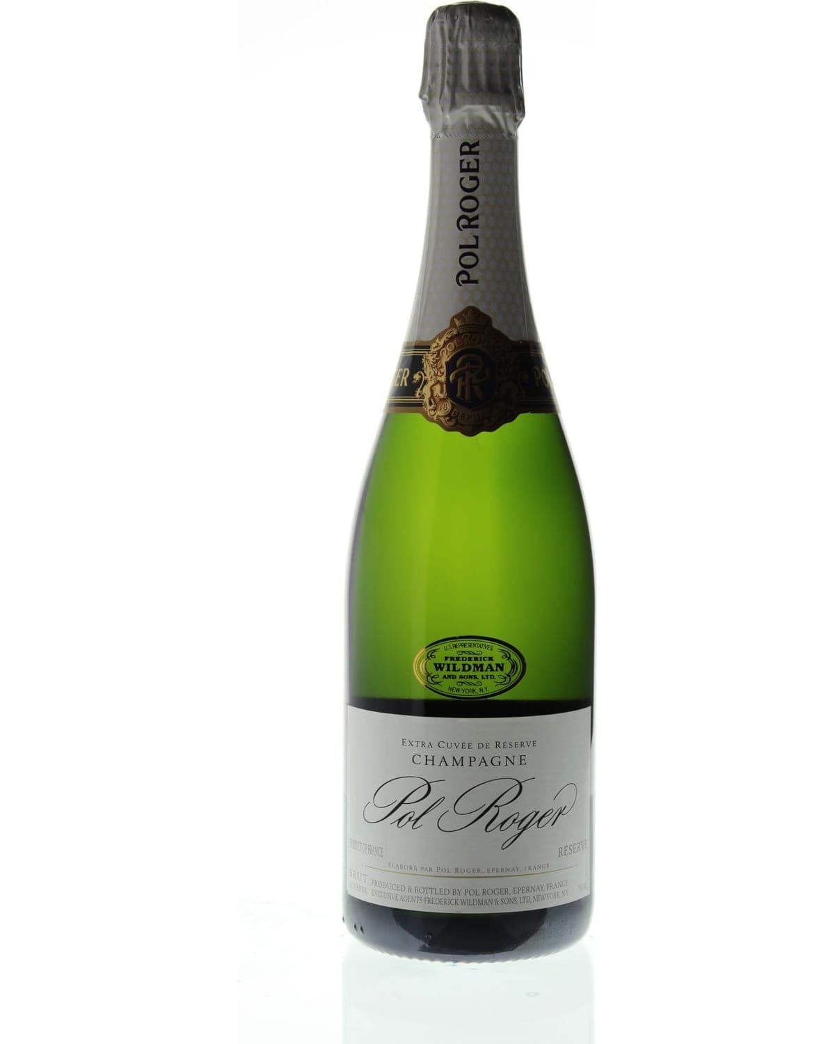 Pol Roger Brut Reserve Front Bottle Shot