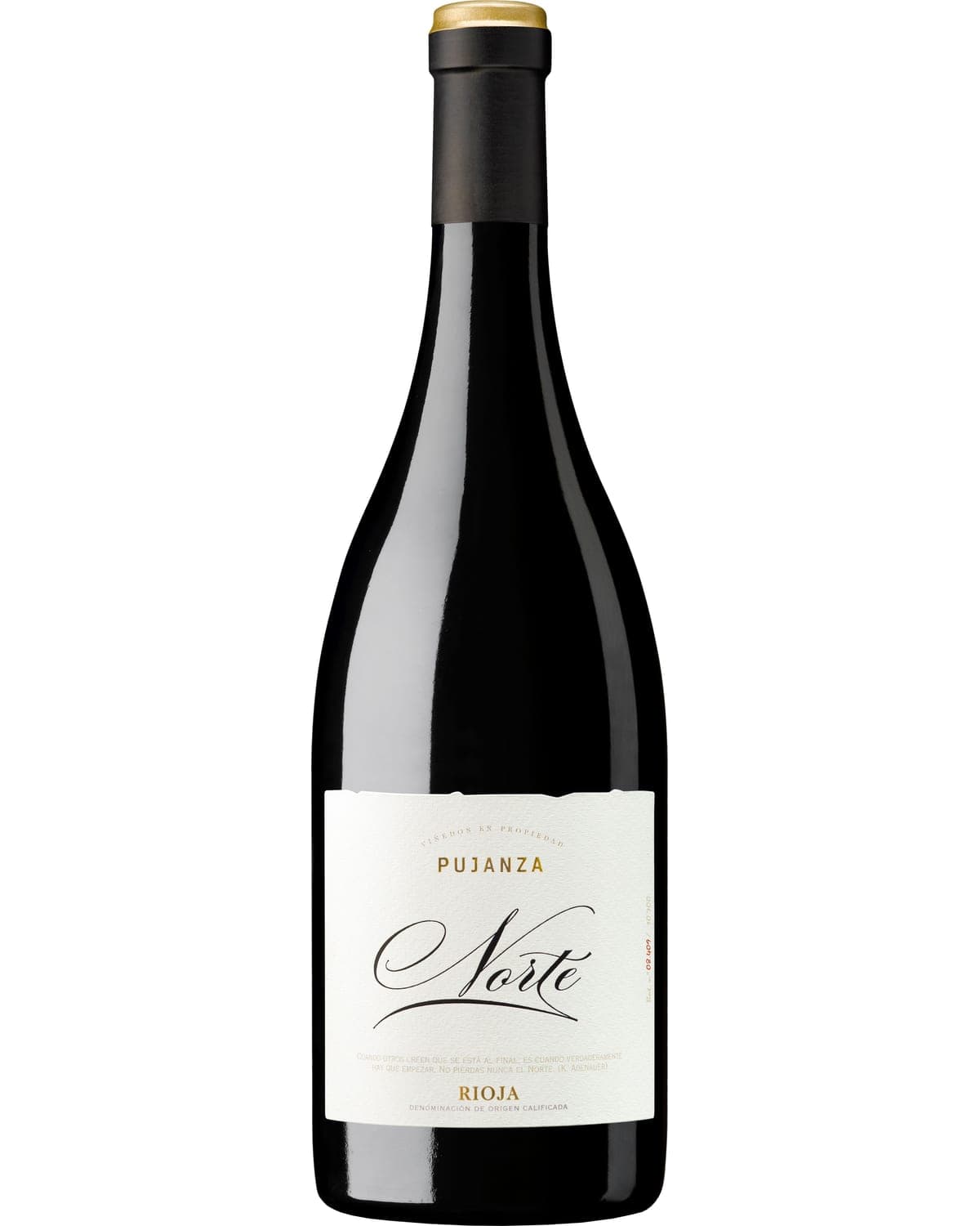 Pujanza Norte Rioja (2017) — bottle
