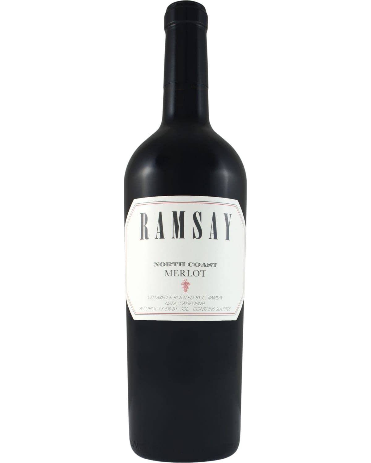 Ramsay Merlot 2018  Front Bottle Shot