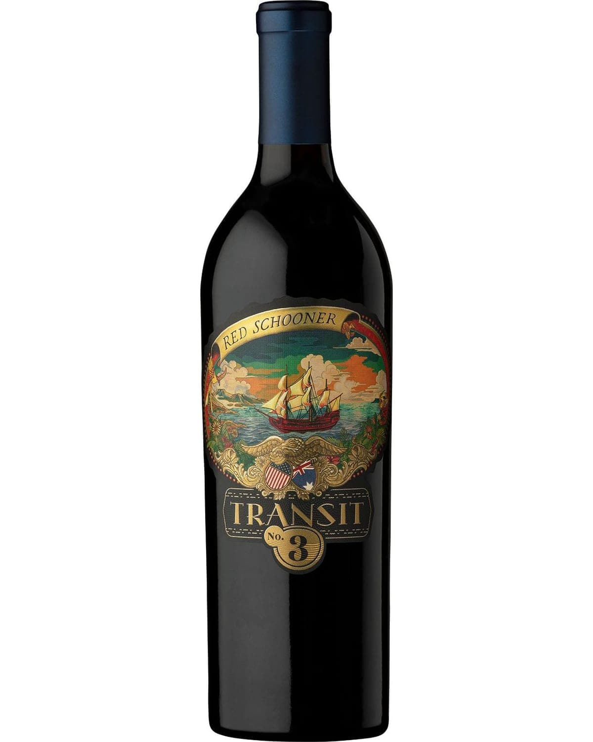 Red Schooner by Caymus Transit No. 3  Front Bottle Shot