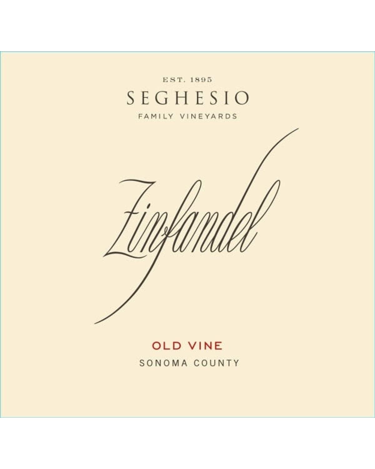 Seghesio Old Vine Zinfandel (2023)