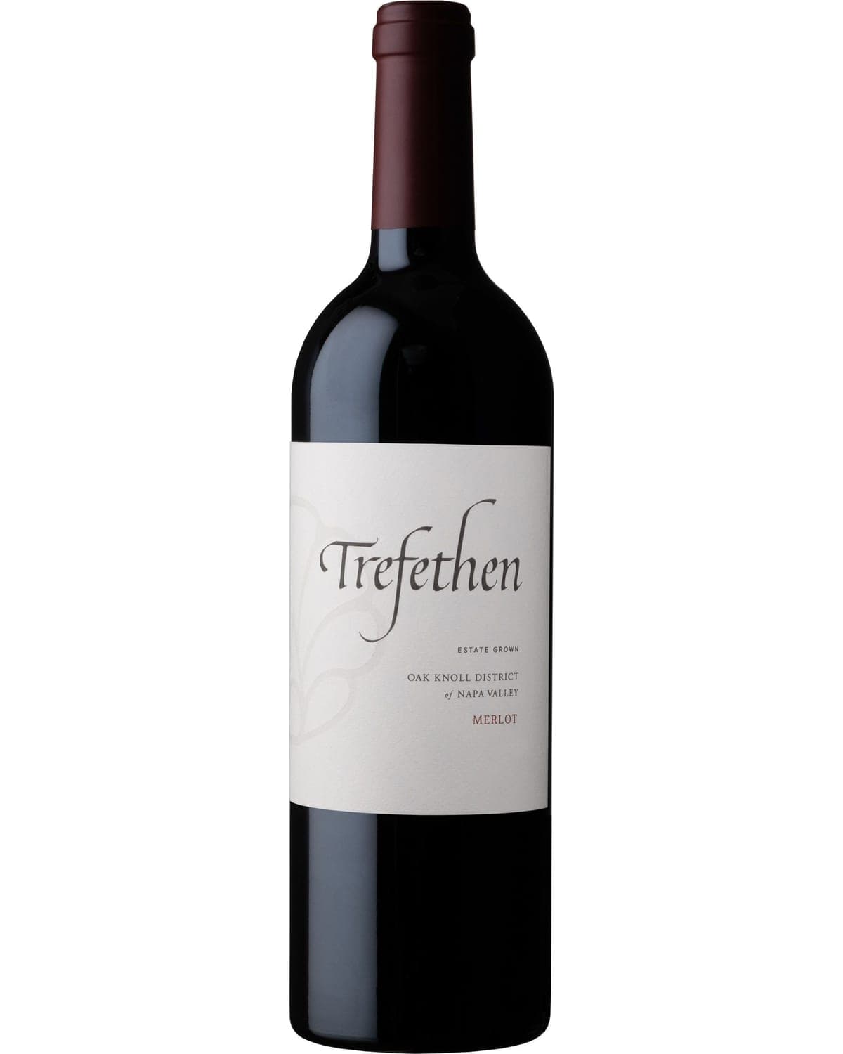 Trefethen Merlot 2021  Front Bottle Shot