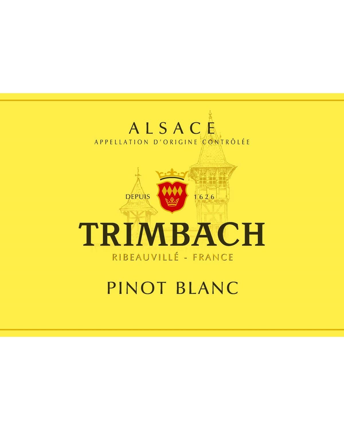 Maison Trimbach Pinot Blanc 2022  Front Label