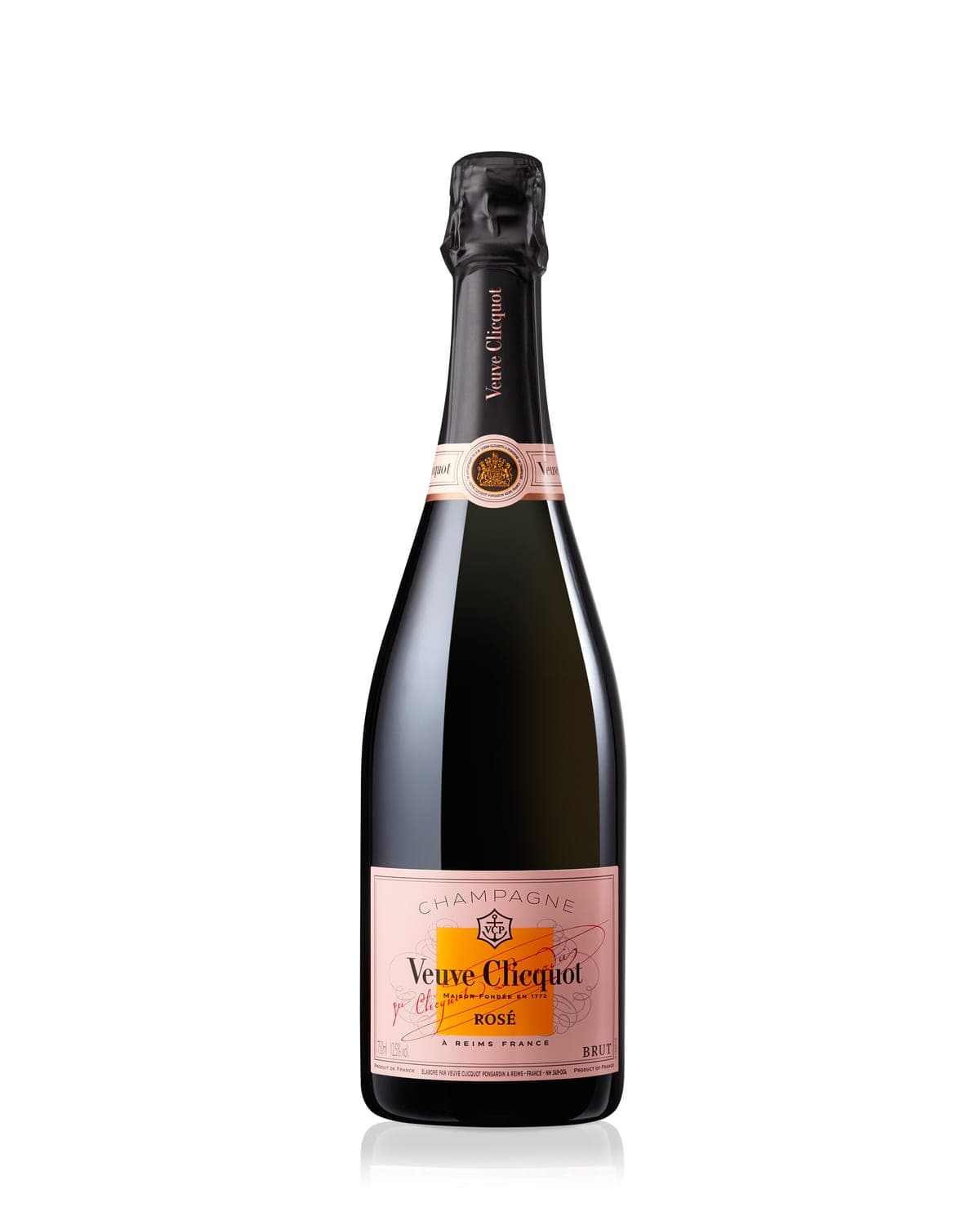 Veuve Clicquot Brut Rose  Front Bottle Shot