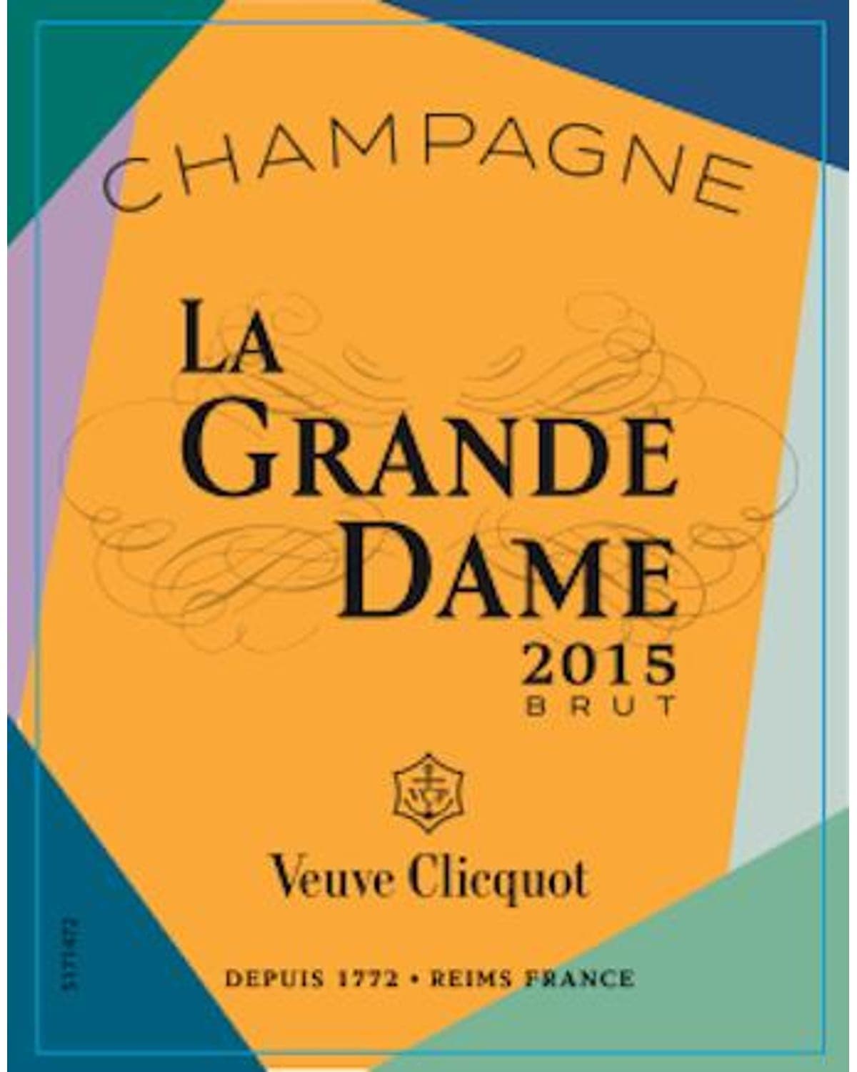 Veuve Clicquot La Grande Dame 2015  Front Label