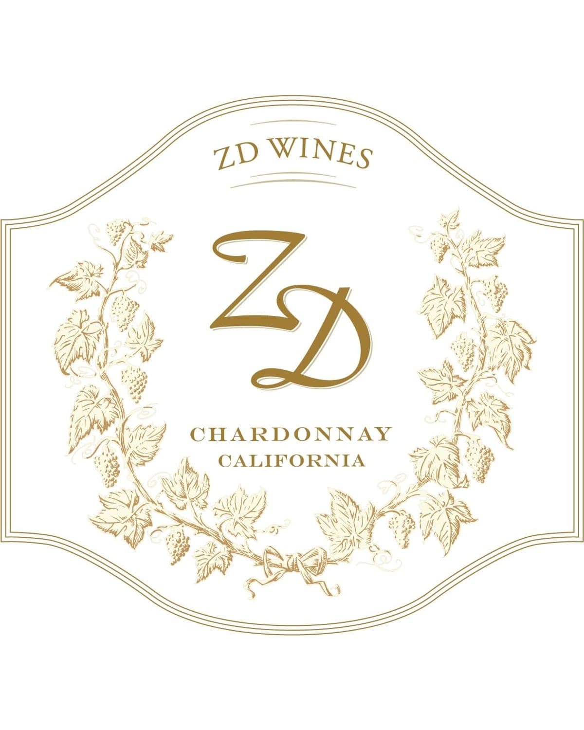 ZD Wines Chardonnay (2024) — bottle