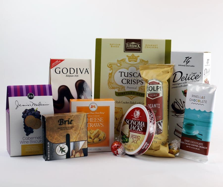 Big and Bold Reds Basket