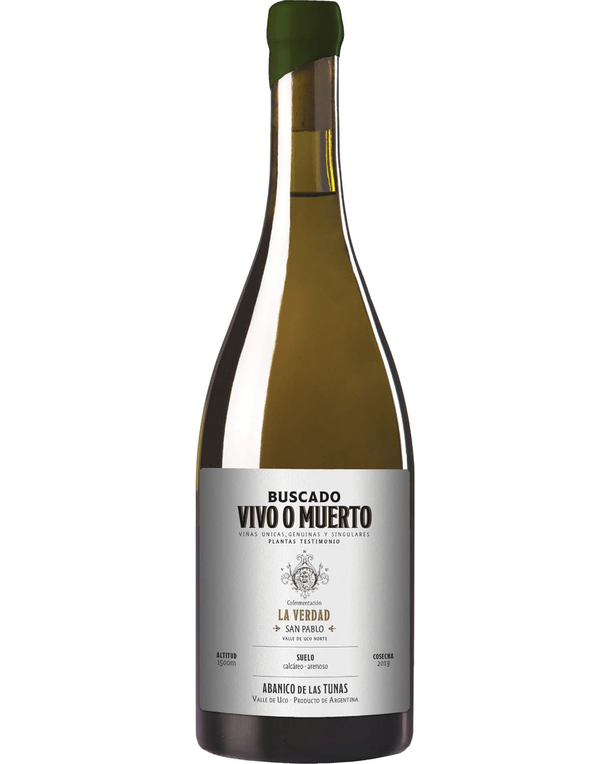 Buscado Vivo o Muerto La Verdad - San Pablo Chardonnay White 2019 | 750ml